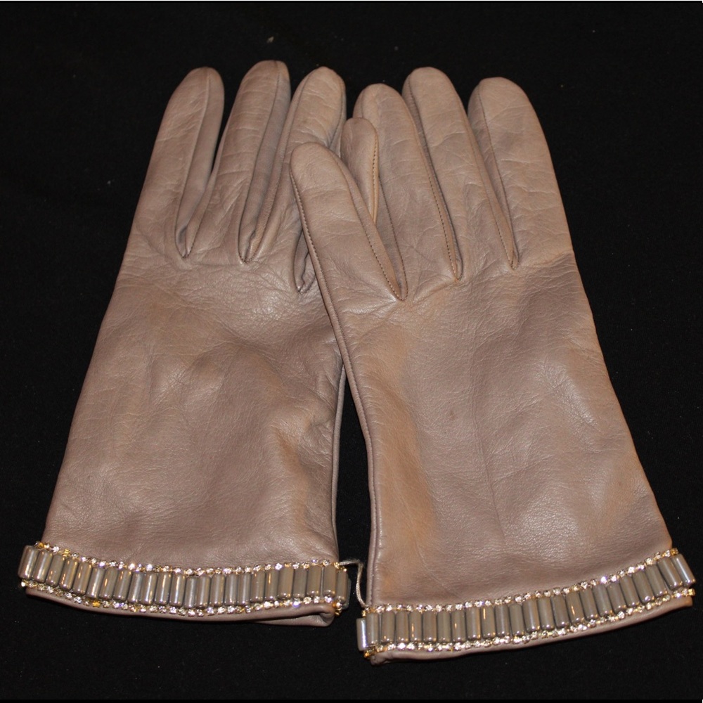 Neiman Marcus Leather Gloves sz8